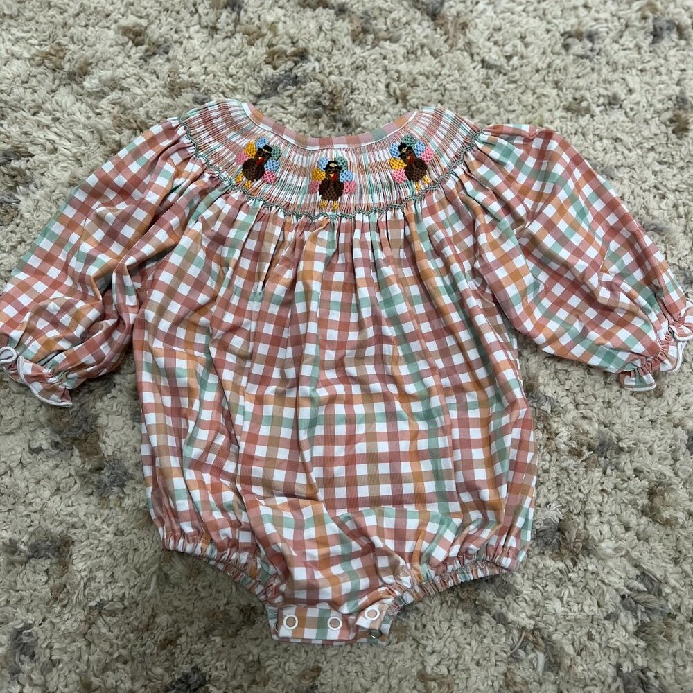 Smocked Turkey Bubble